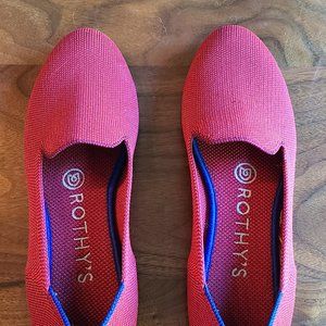 Rothy's 5.5 Red Women's Loafer